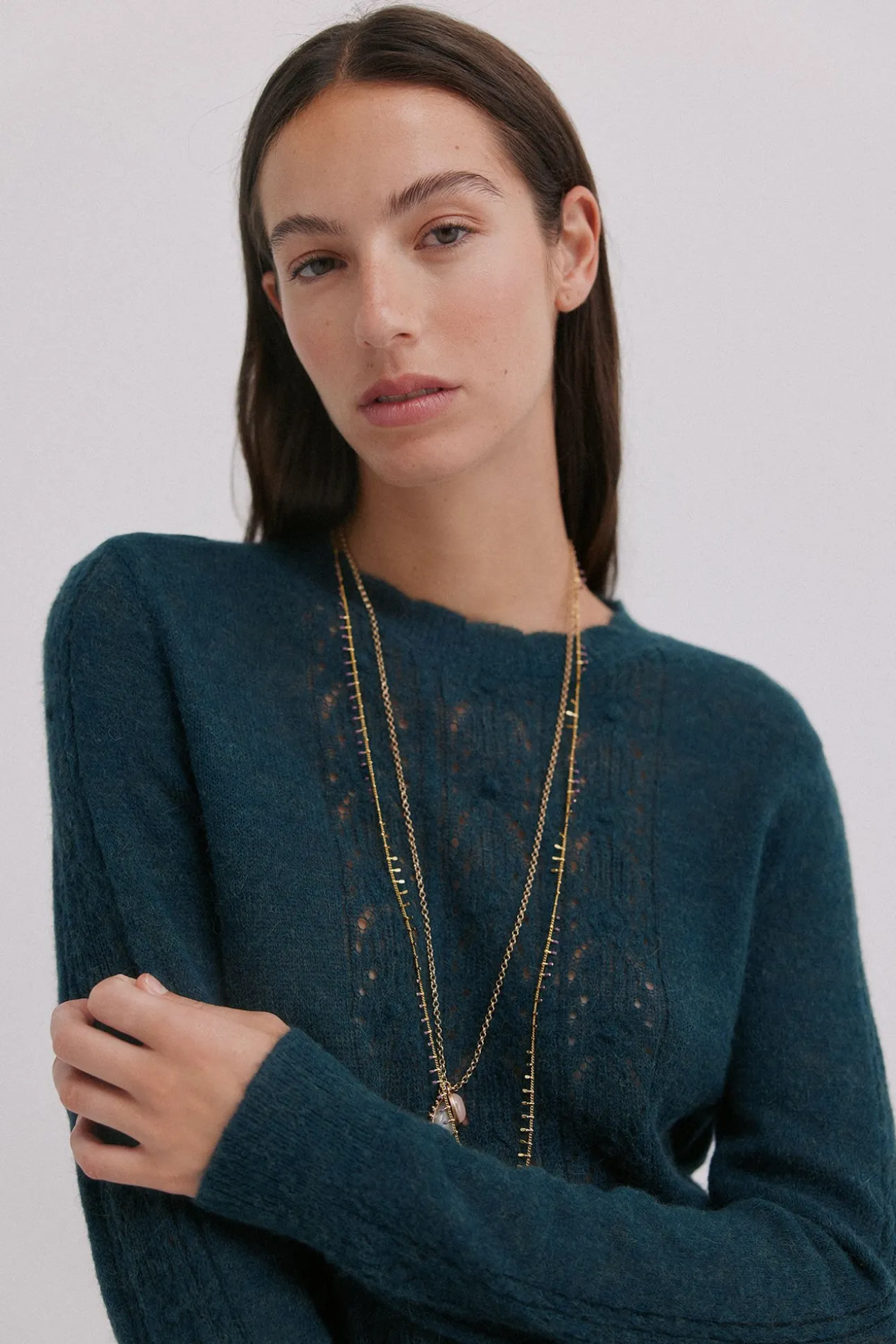 Isabella. Jersey calado