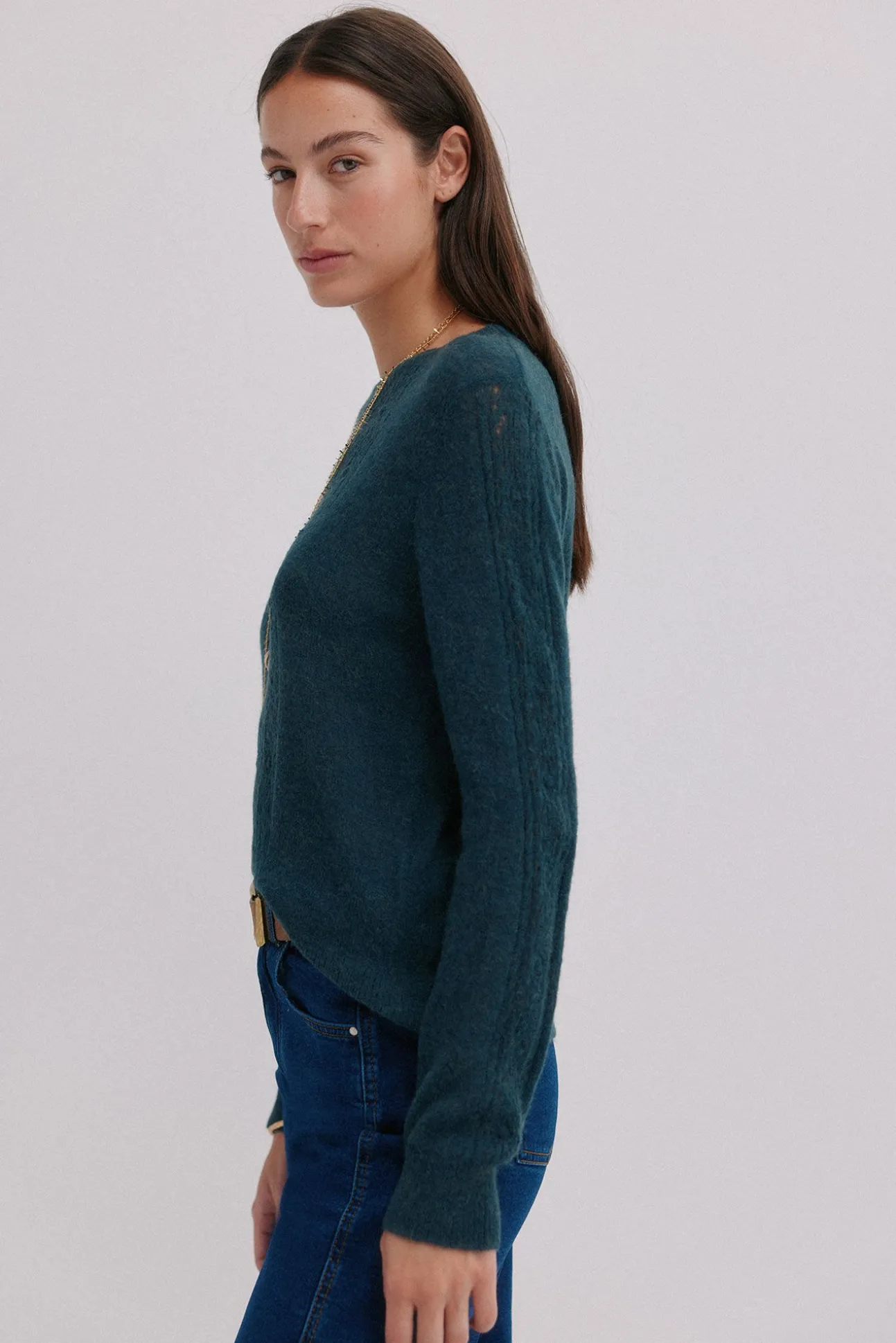 Isabella. Jersey calado