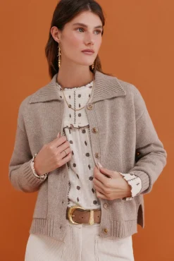 Itziar. Cárdigan con bolsillos