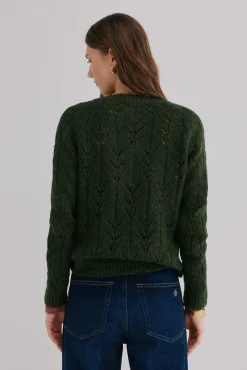 Ivette. Cárdigan calado