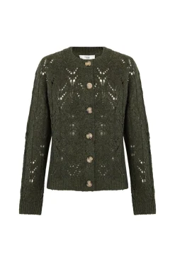 Ivette. Cárdigan calado