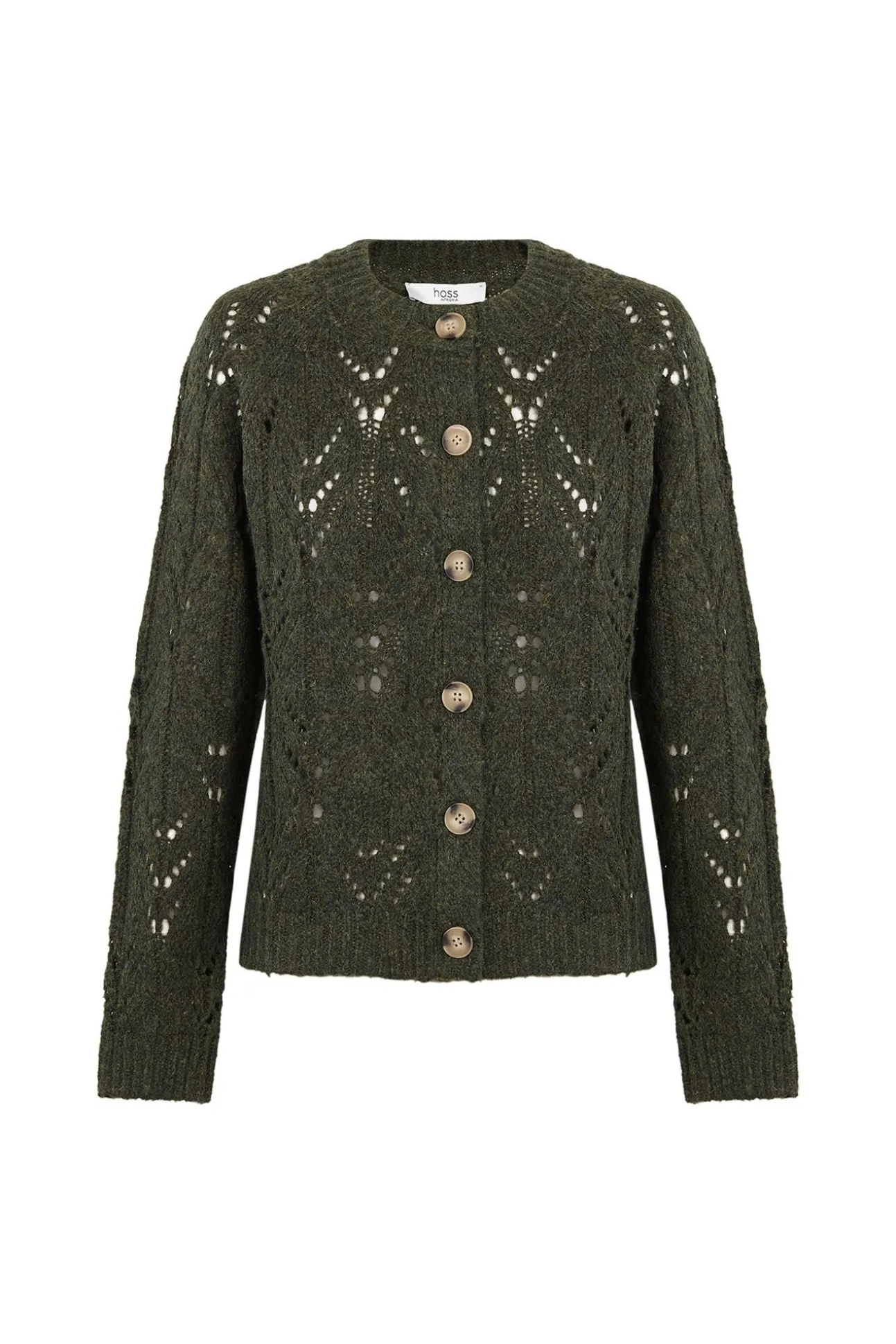 Ivette. Cárdigan calado