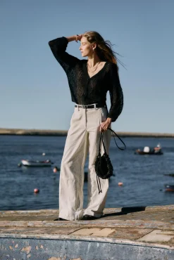 Ivy. Cárdigan calado