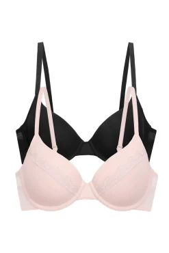 Jana 2 uds sujetador demi con relleno