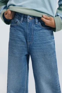 Jeans denim culotte niña