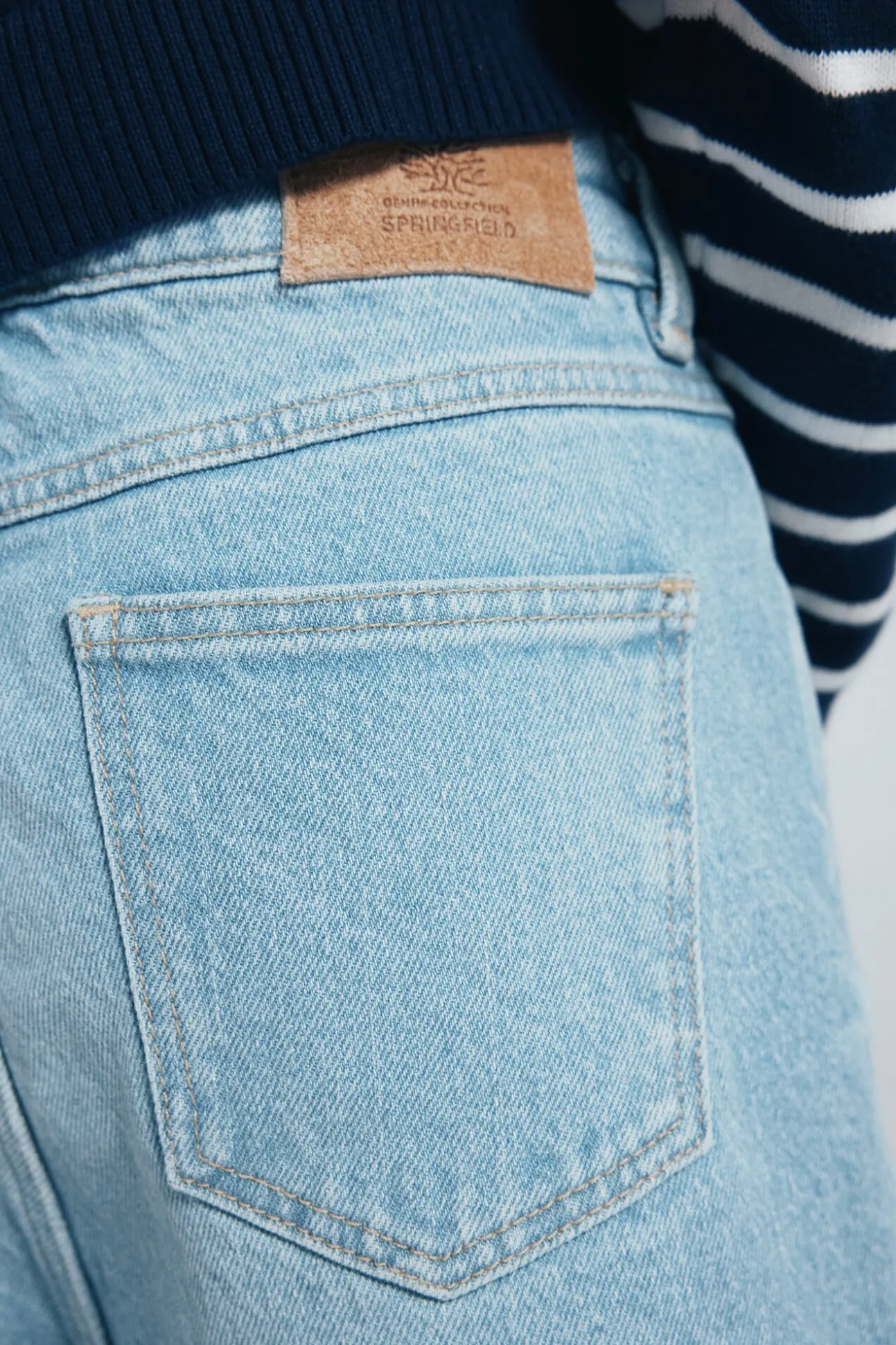 Jeans denim culotte niña