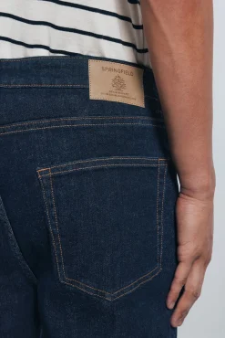 Jeans desencolado slim fit