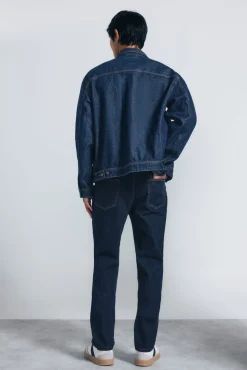 Jeans desencolado slim fit