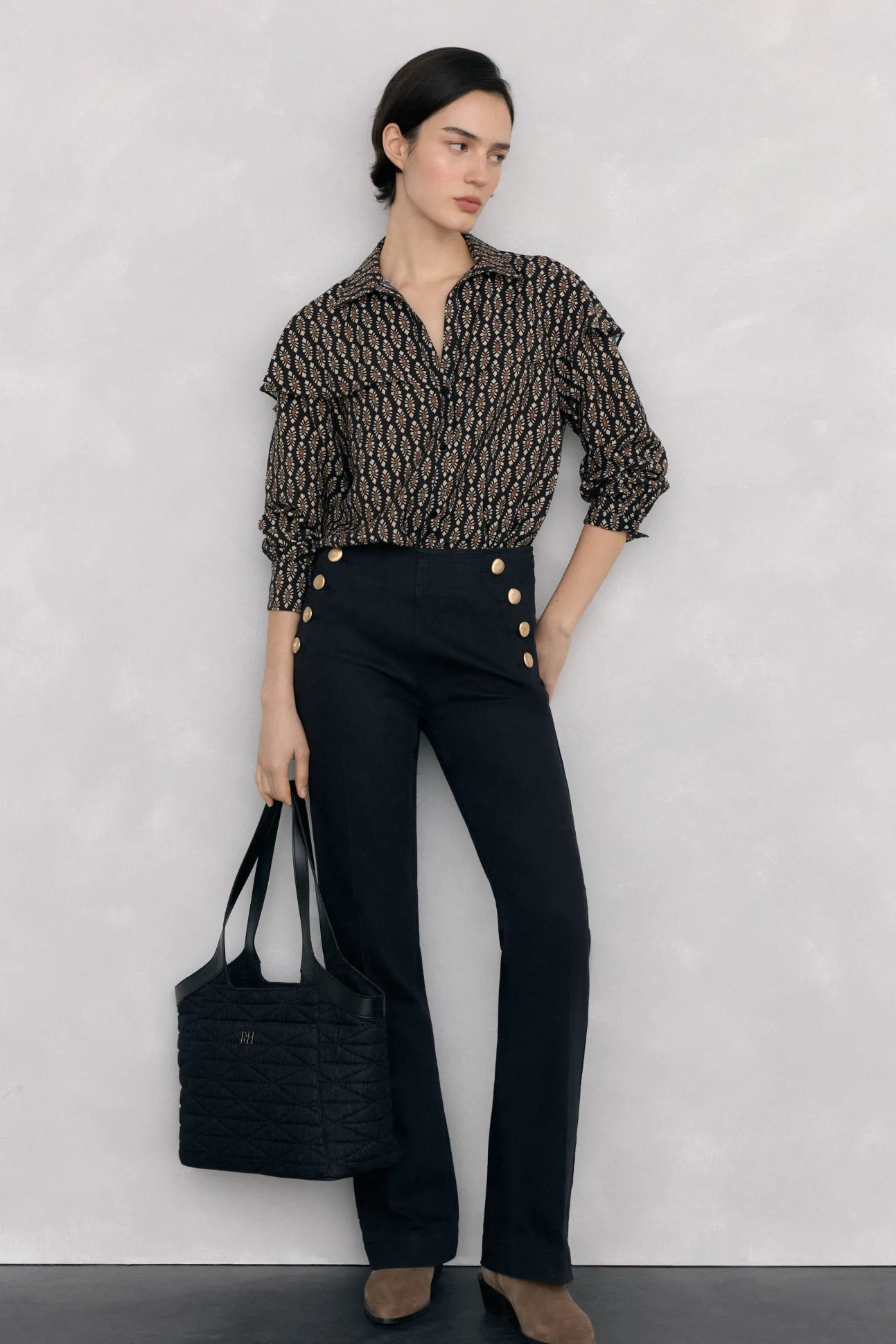 Jeans flare full length