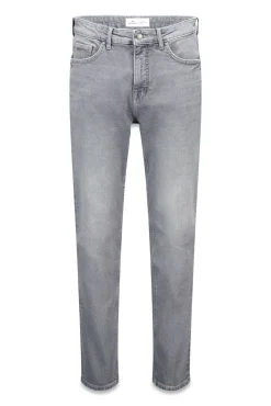 Jeans gris medio lavado slim fit
