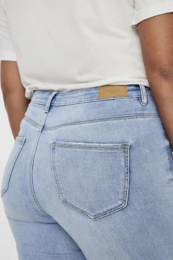 Jeans pitillo talla grande