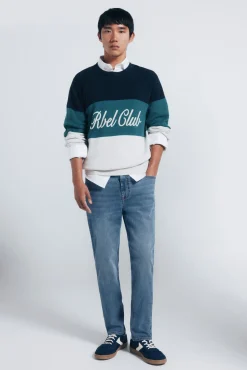 Jeans sobretintados slim fit