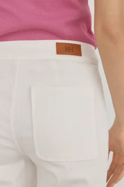 Jeans stove pipe cropped