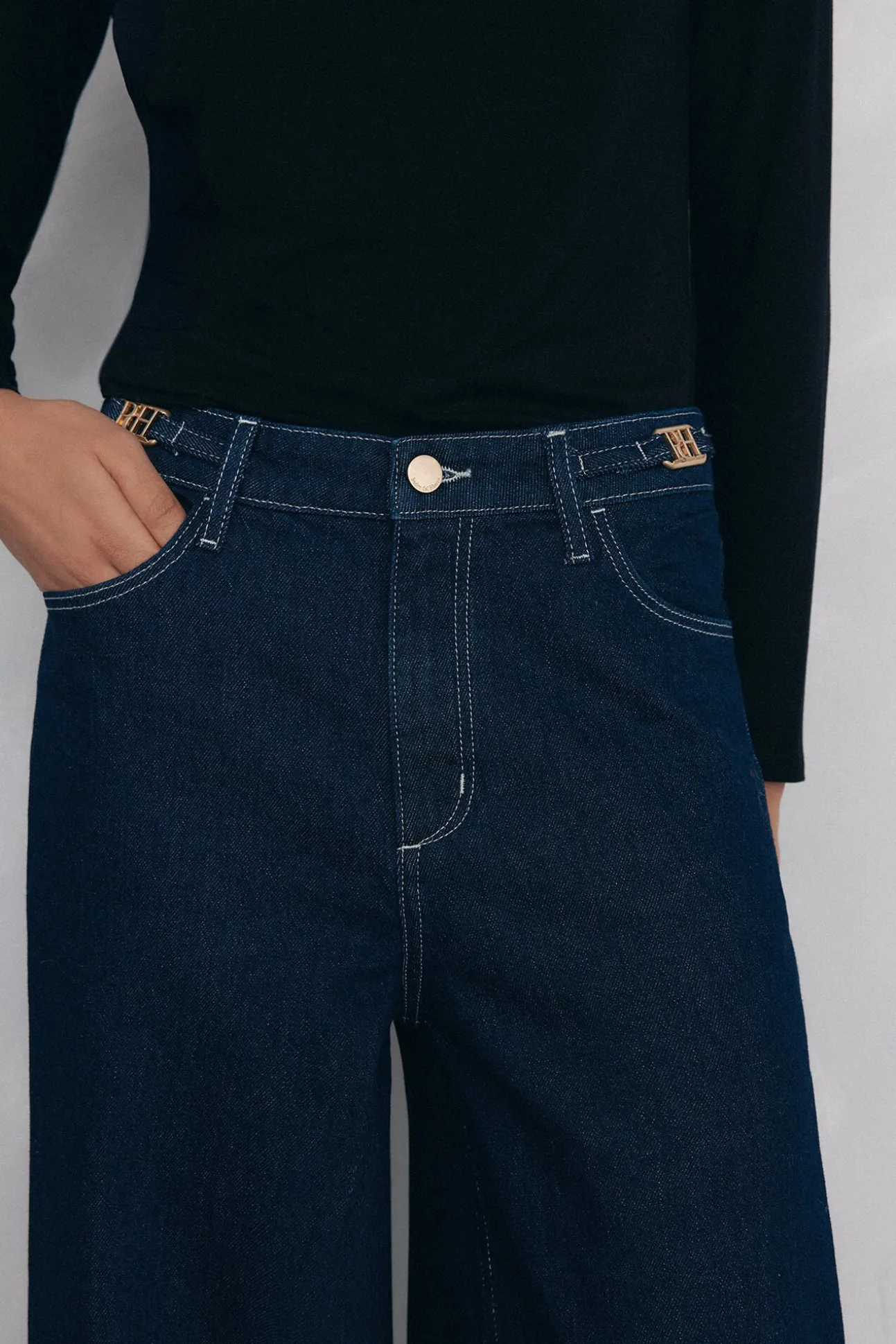 Jeans wide flare