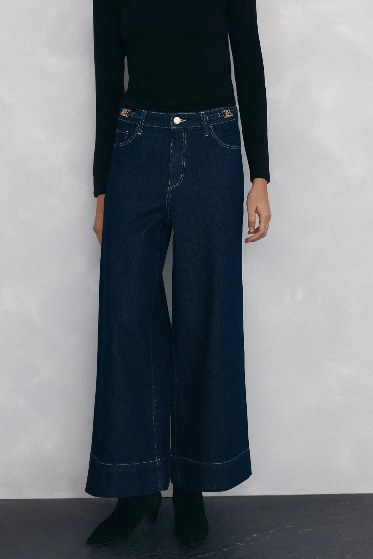 Jeans wide flare