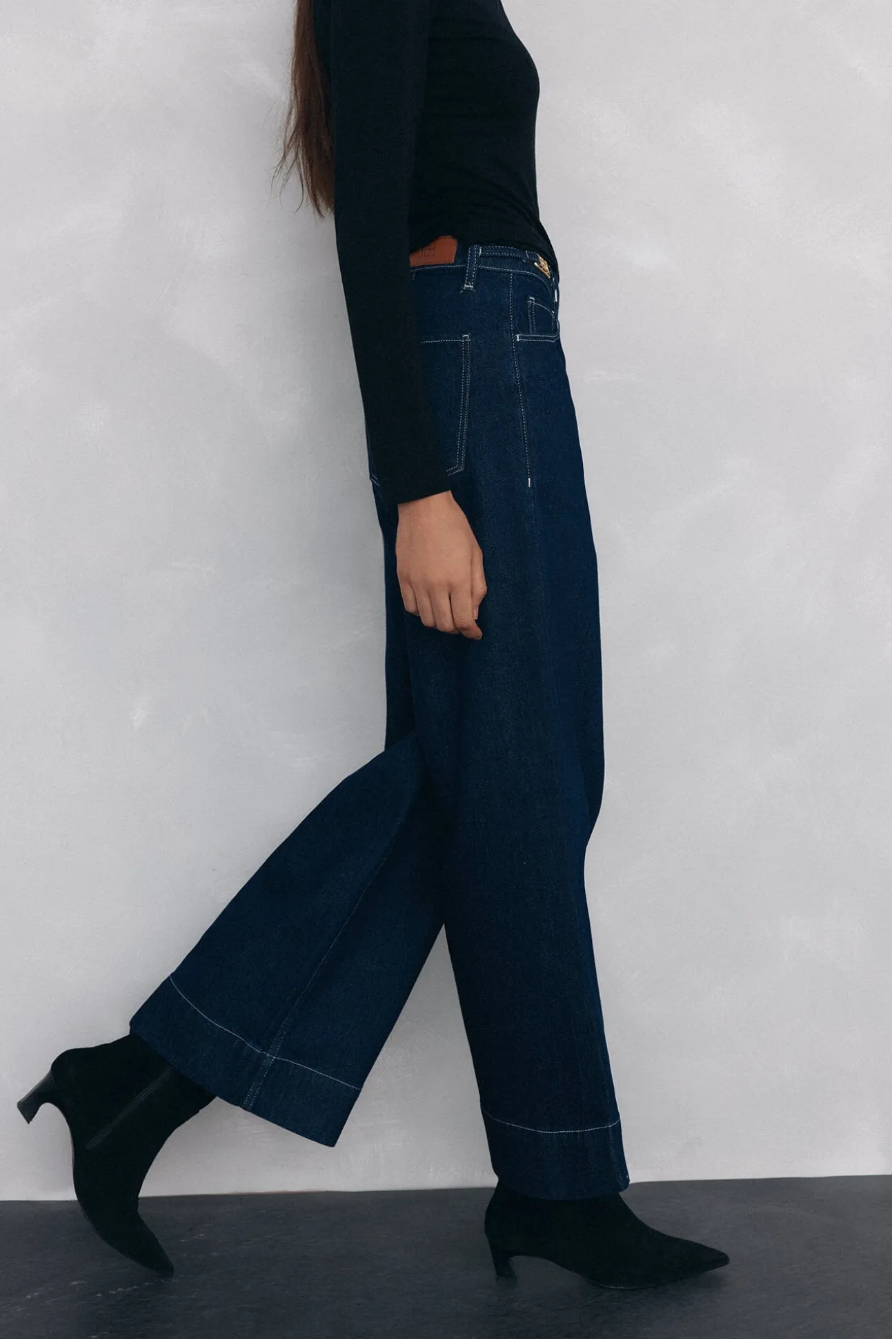 Jeans wide flare