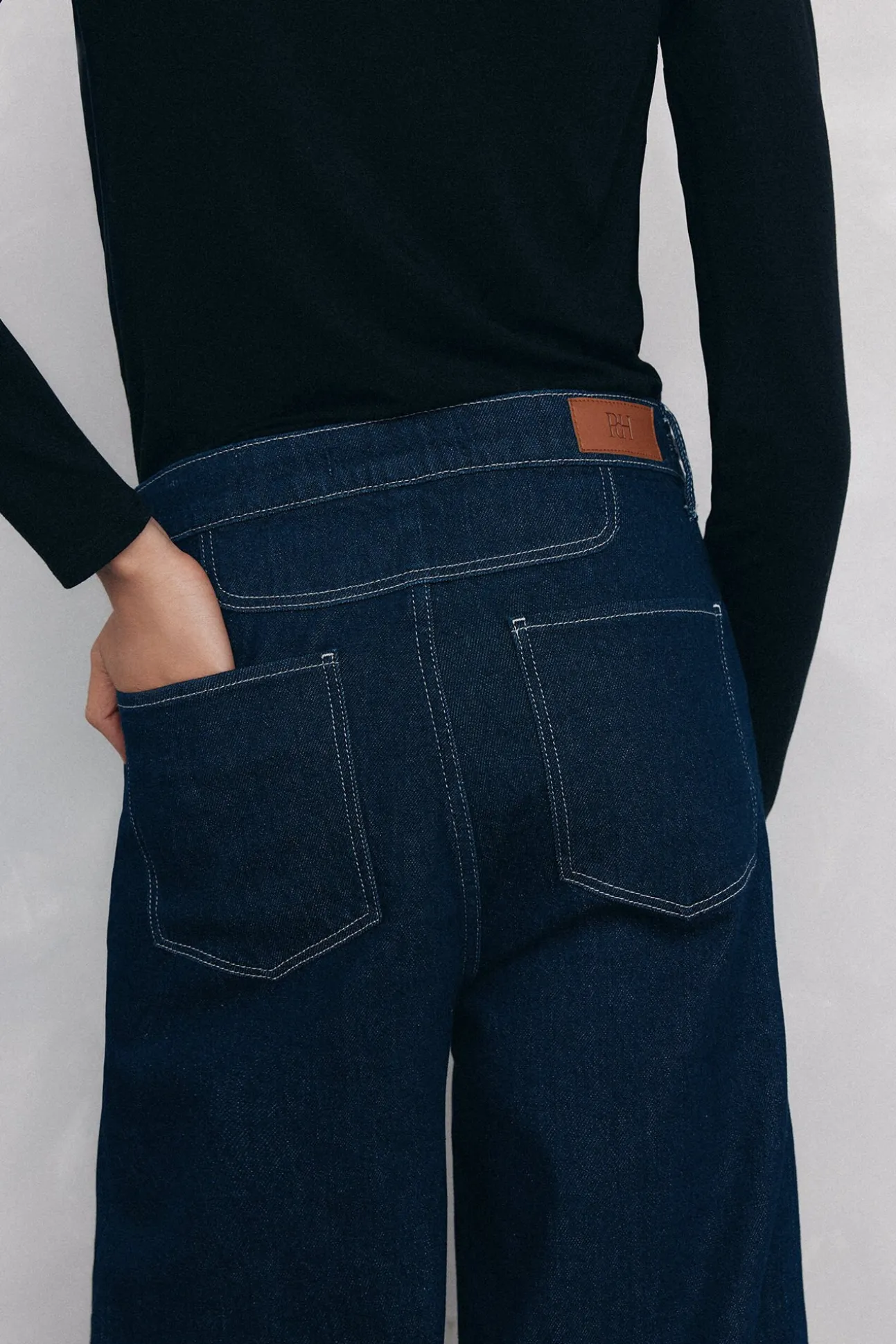 Jeans wide flare