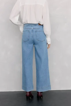 Jeans wide flare