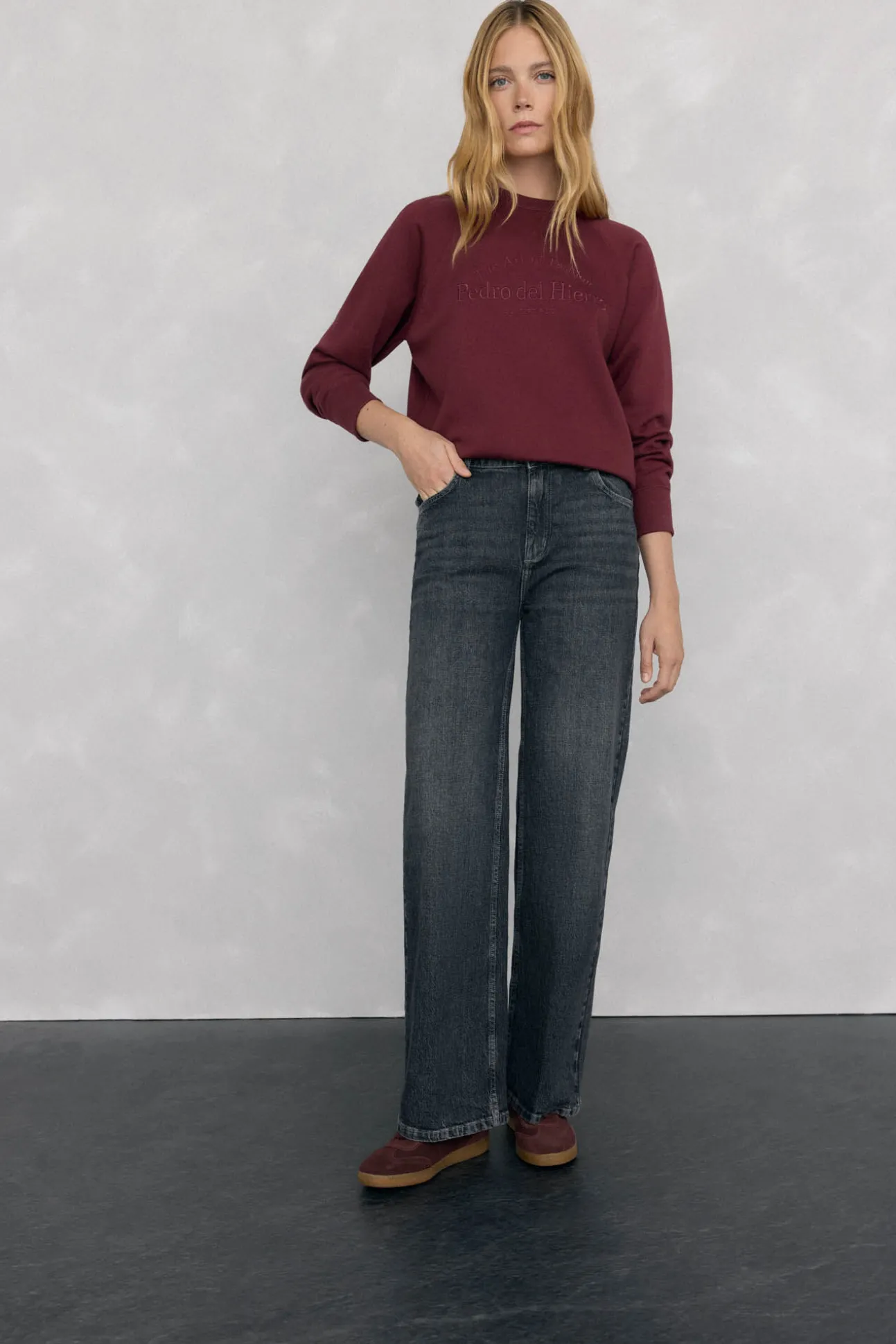 Jeans wide leg basic