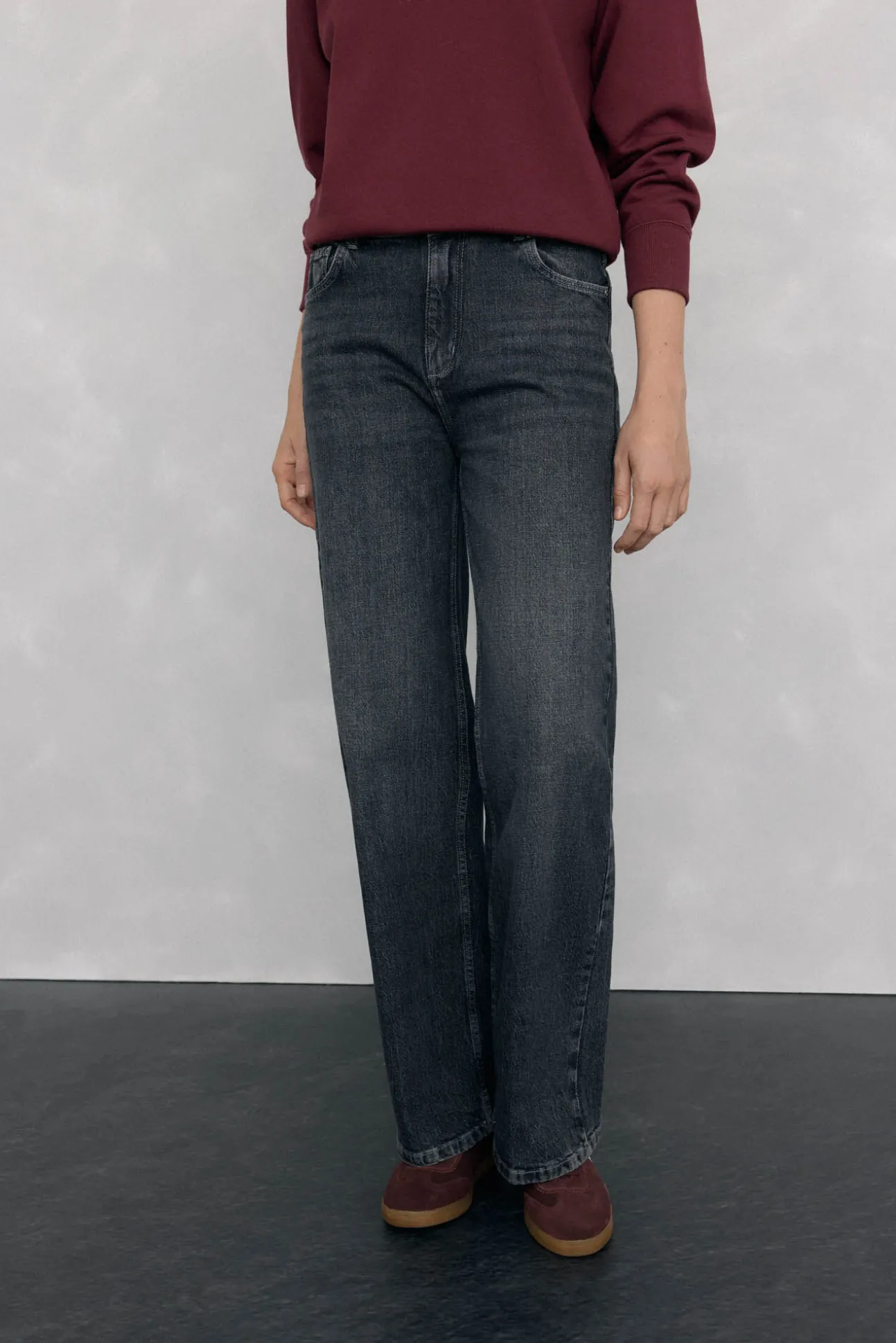 Jeans wide leg basic