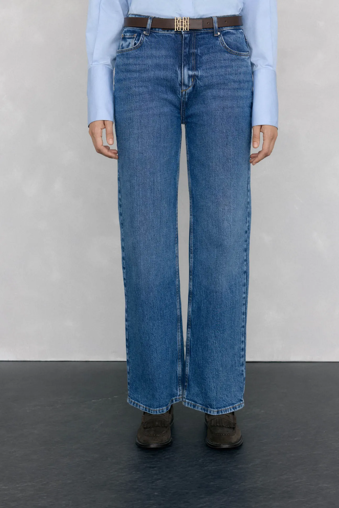 Jeans wide leg basic