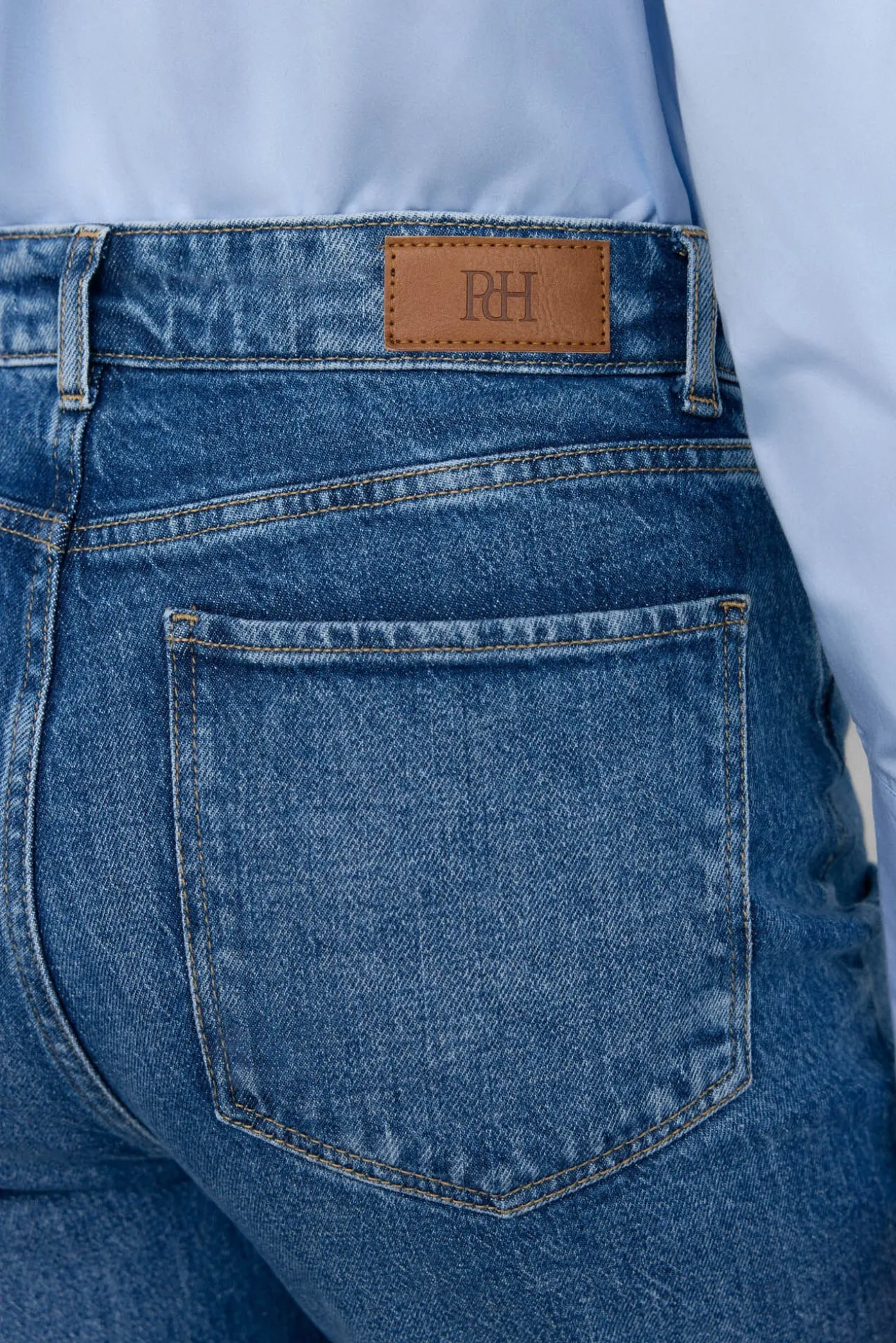 Jeans wide leg basic