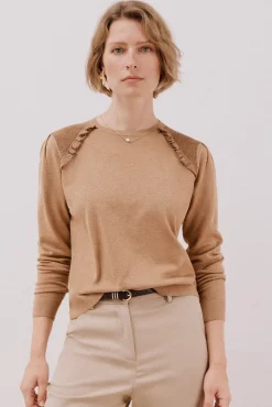 Jersey adorno volantes