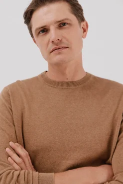 Jersey algodón cashmere cuello caja