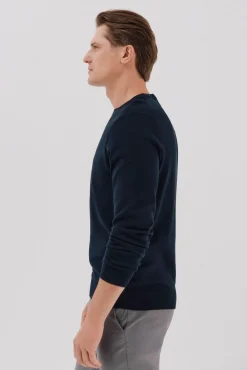 Jersey algodón cashmere cuello caja