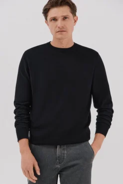 Jersey algodón cashmere cuello caja