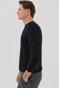 Jersey algodón cashmere cuello caja