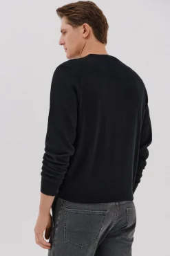 Jersey algodón cashmere cuello caja