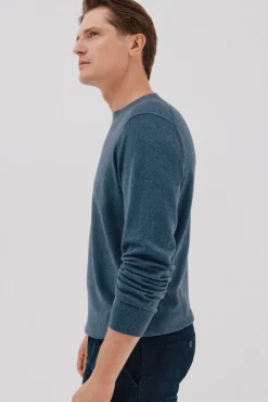 Jersey algodón cashmere cuello caja