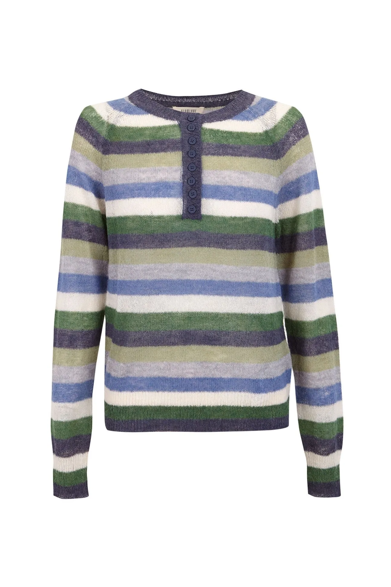 Jersey botones rayas