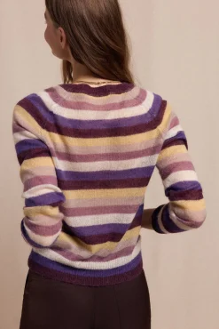 Jersey botones rayas