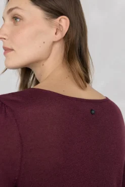 Jersey brillo volantes