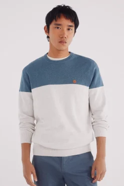 Jersey básico bloque color