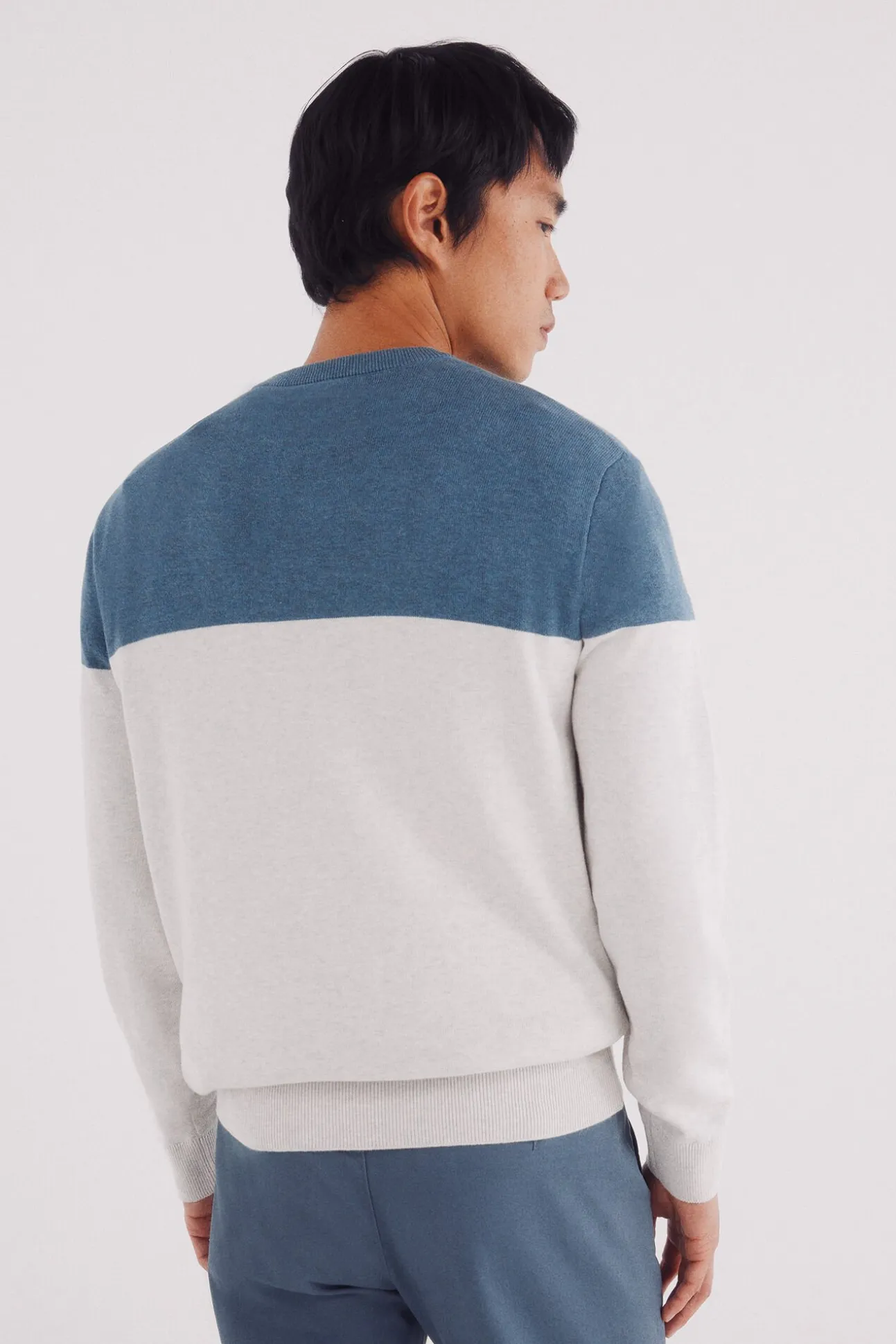 Jersey básico bloque color