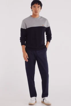 Jersey básico bloque color