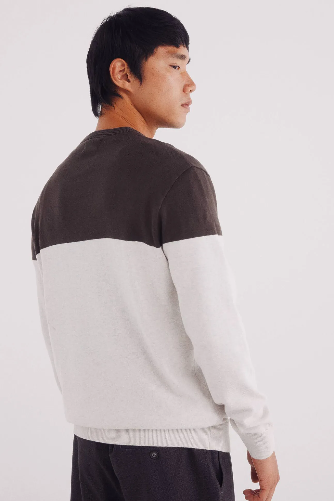 Jersey básico bloque color