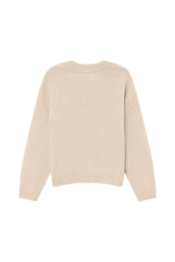 Jersey básico con escote en V