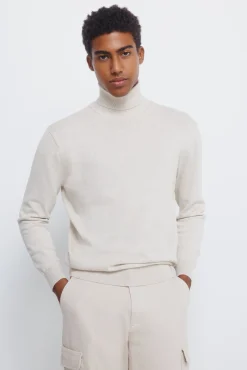 Jersey básico cuello alto