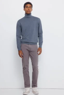 Jersey básico cuello alto