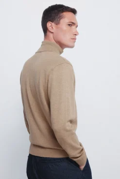 Jersey básico cuello alto