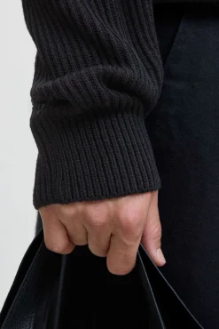 Jersey básico cuello vuelto