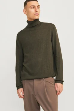 Jersey básico de cuello alto