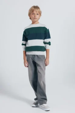 Jersey básico rayas niño