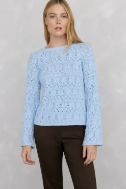 Jersey calado fantasía