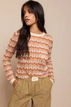 Jersey calado multicolor