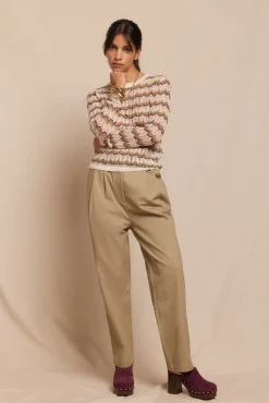 Jersey calado multicolor